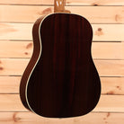 Gibson J45 Studio acoustic guitar Rosewood Burst with white binding and rosewood back sides
