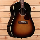 Gibson J45 Standard 12-String acoustic guitar Vintage Sunburst with white binding