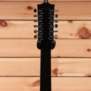 Gibson J45 Standard 12-string acoustic guitar Vintage Sunburst with chrome tuners