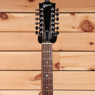 Gibson J45 Standard 12-string acoustic guitar vintage sunburst with rosewood fretboard