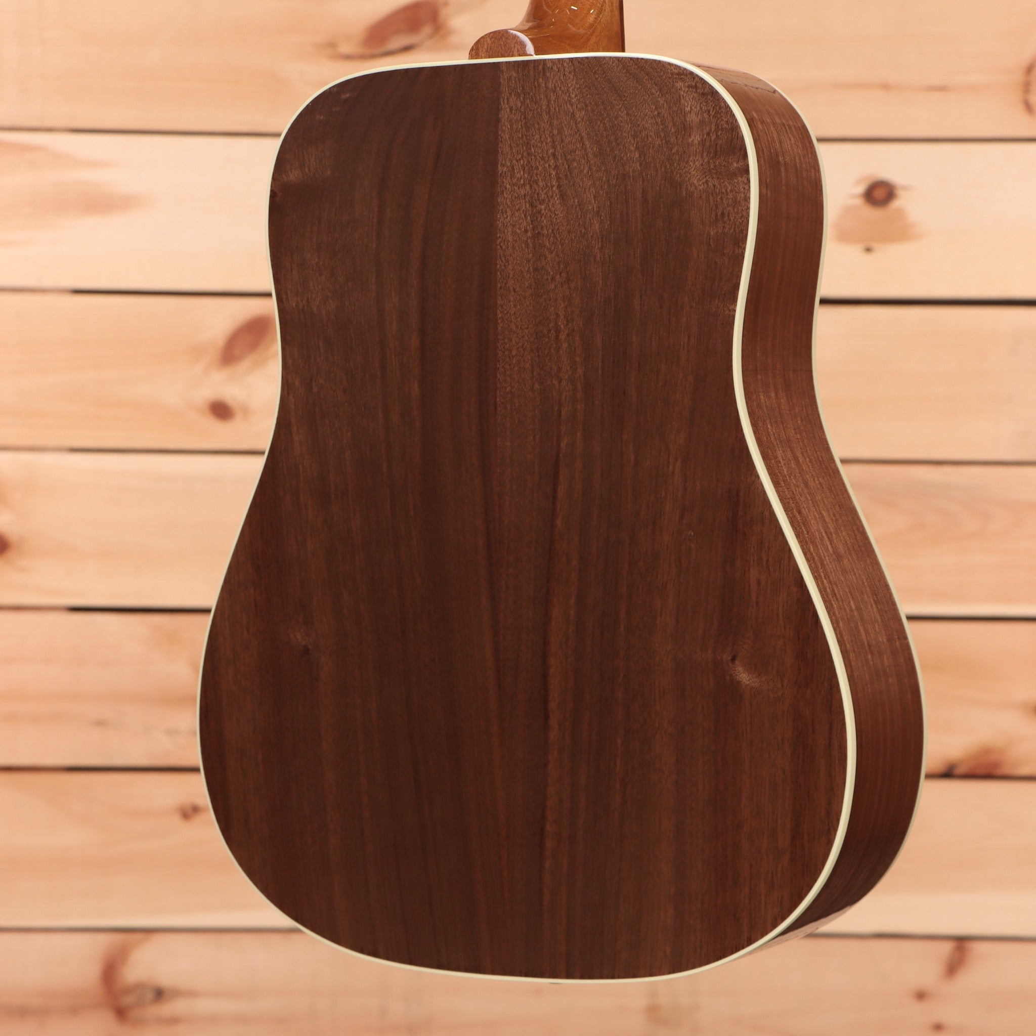 Gibson Hummingbird Studio walnut natural dreadnought acoustic guitar with white binding
