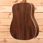 Gibson Hummingbird Studio Walnut acoustic dreadnought guitar with white binding and natural finish back