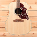 Gibson Hummingbird Studio dreadnought acoustic guitar natural finish with burgundy pickguard inlay