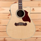 Gibson Songwriter Standard EC acoustic-electric guitar Antique Natural with rosewood pickguard and cutaway