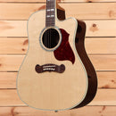 Gibson Songwriter Standard EC acoustic guitar antique natural with rosewood pickguard and cutaway