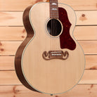 Gibson SJ200 Studio jumbo acoustic guitar natural finish walnut back and sides