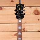 Gibson SJ200 Studio acoustic guitar walnut natural with crown inlays and rosewood fretboard