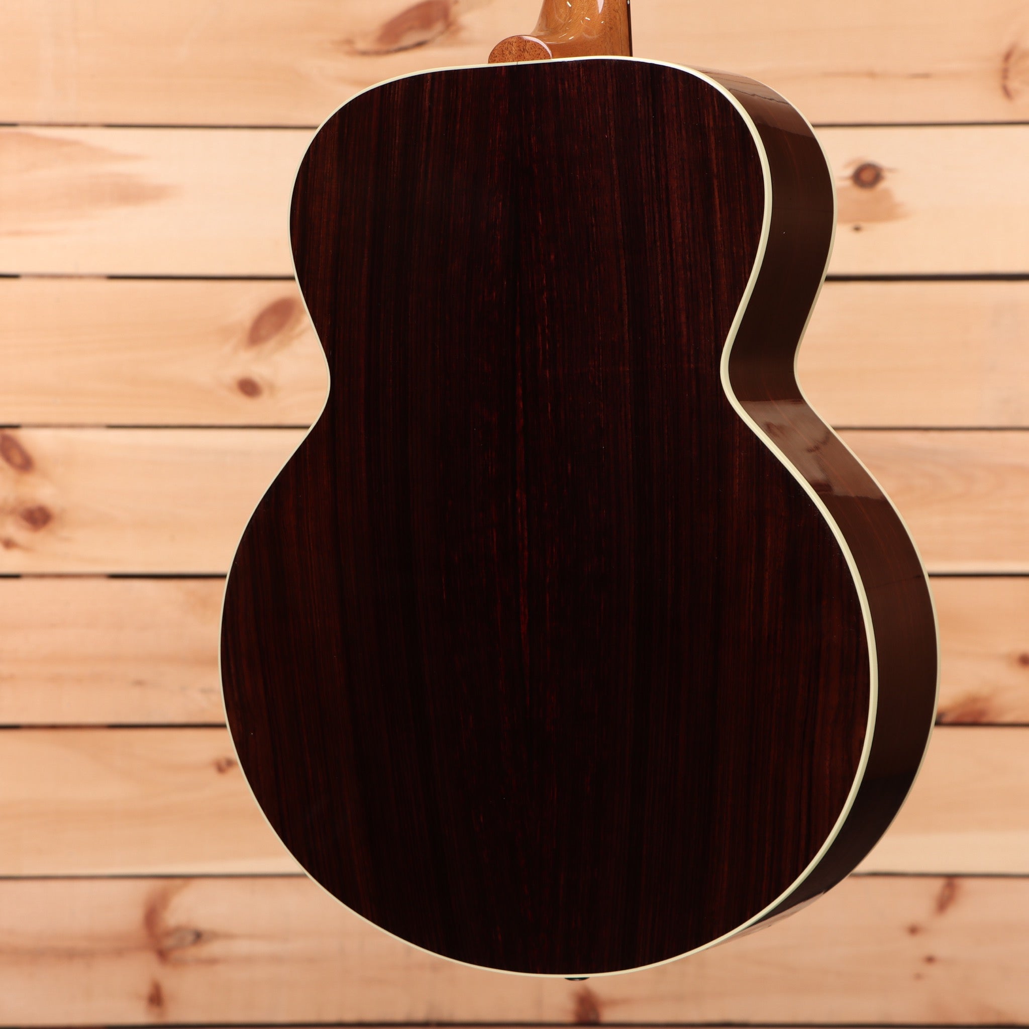 Gibson SJ200 Studio acoustic guitar rosewood finish with white binding and jumbo body shape