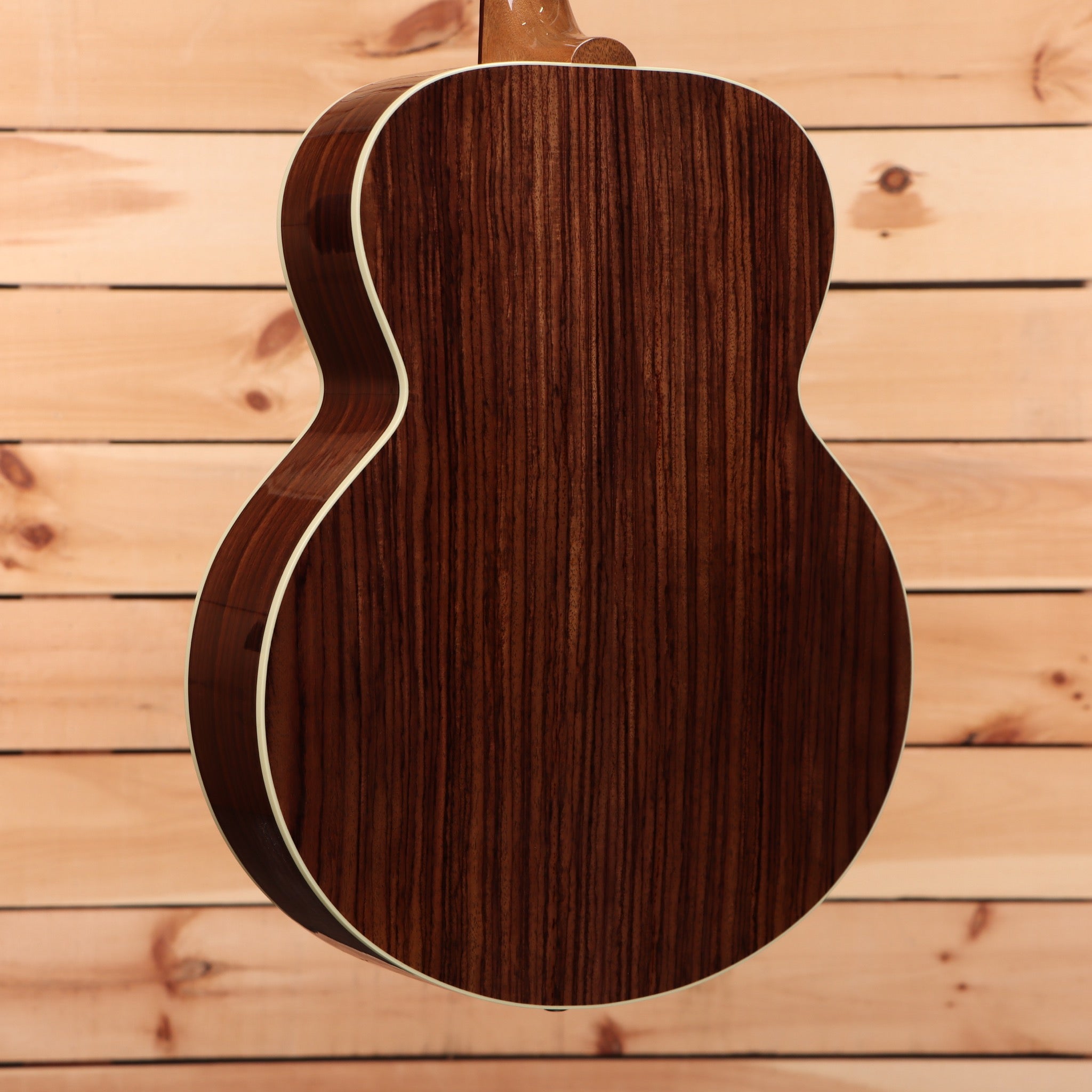 Gibson SJ200 Studio acoustic guitar Rosewood Burst with white binding and rosewood back