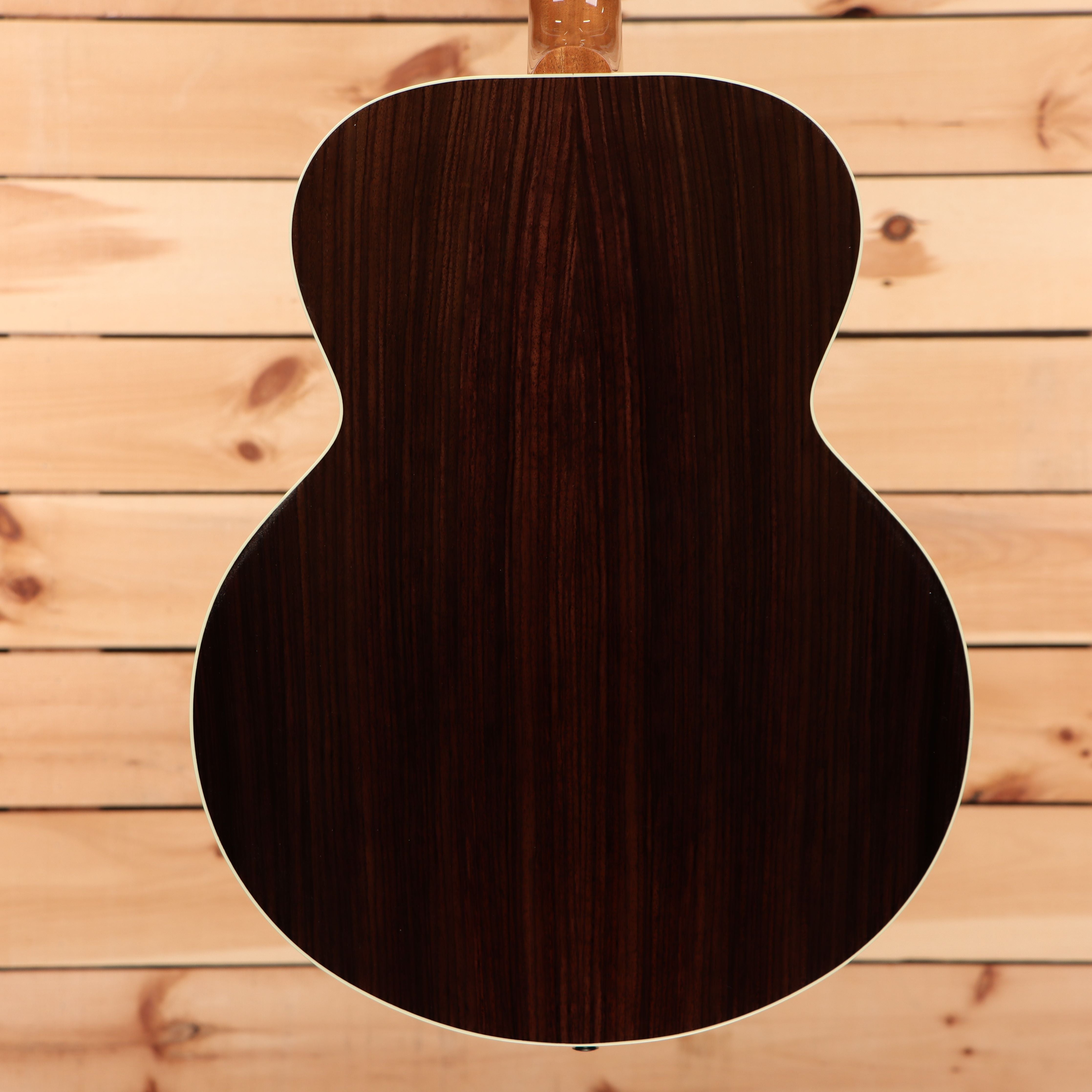 Gibson SJ200 Studio jumbo acoustic guitar Rosewood Burst with rosewood back and sides