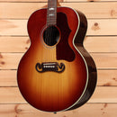 Gibson SJ200 Studio jumbo acoustic guitar Rosewood Burst with rosewood back and sides