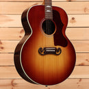 Gibson SJ200 Studio acoustic guitar Rosewood Burst with rosewood back and sides