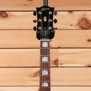 Gibson SJ200 Studio acoustic guitar rosewood burst with inlaid pearl block fretboard inlays