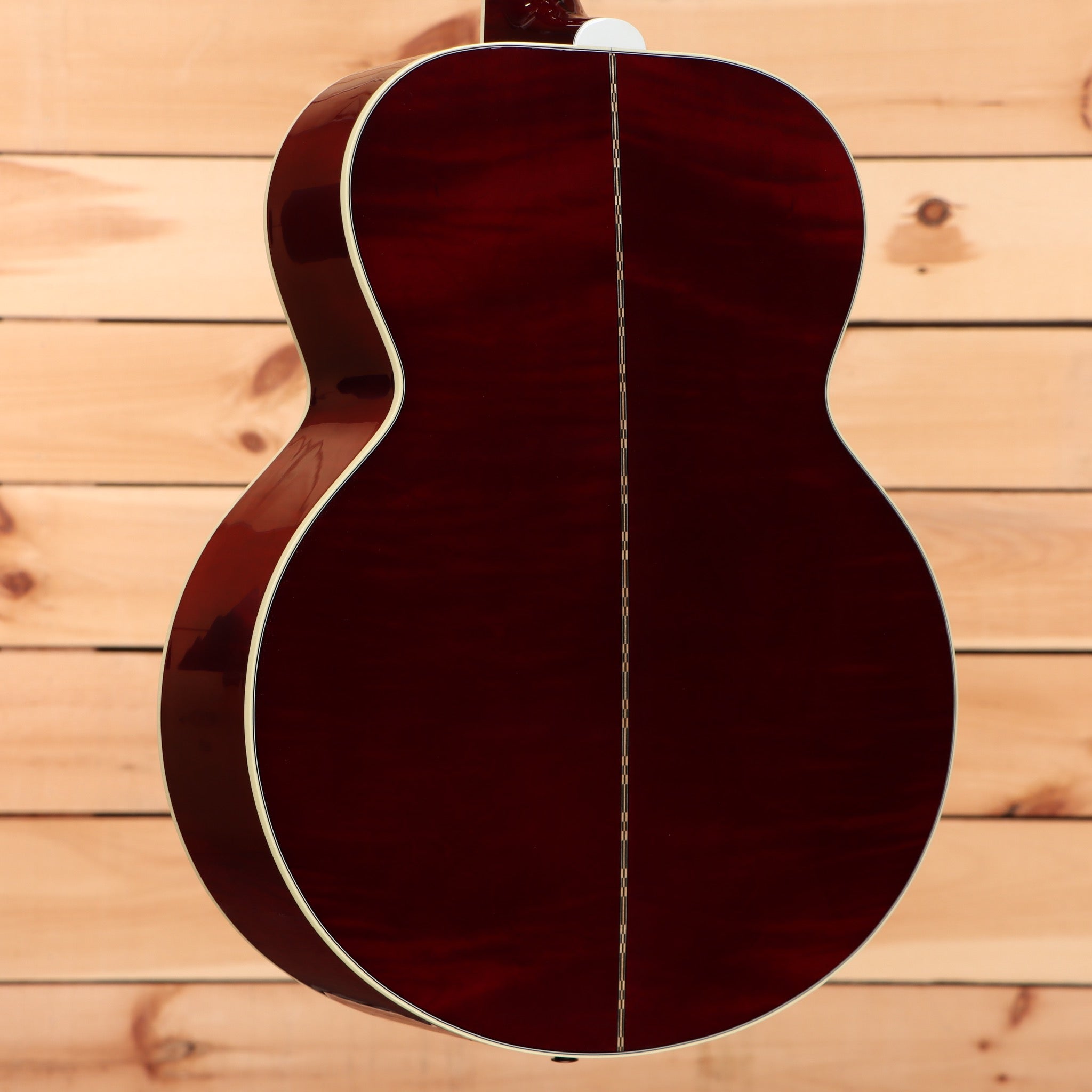 Gibson SJ200 Standard jumbo acoustic guitar Autumn Burst maple with white binding