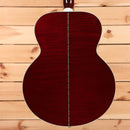 Gibson SJ200 Standard acoustic guitar wine red finish with white binding