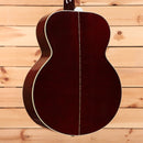 Gibson SJ200 Standard acoustic guitar wine red finish with white binding