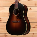 Gibson 1934 Jumbo vintage sunburst acoustic guitar with cream binding and rosewood fretboard
