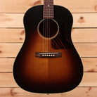 Gibson J-35 dreadnought acoustic guitar vintage sunburst with six-string bridge pins