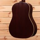 Gibson J-35 dreadnought acoustic guitar vintage sunburst with cream binding