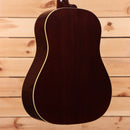 Gibson J-35 dreadnought acoustic guitar vintage sunburst with cream binding