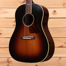 Gibson 1936 Advanced Jumbo acoustic guitar vintage sunburst with cream binding and rosewood back