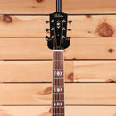 Gibson 1936 Advanced Jumbo acoustic guitar vintage sunburst with inlaid diamond fretboard markers