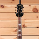 Gibson 1936 Advanced Jumbo acoustic guitar vintage sunburst with inlaid diamond fretboard markers