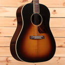 Gibson 1936 Advanced Jumbo acoustic guitar Vintage Sunburst with cream binding and rosewood back