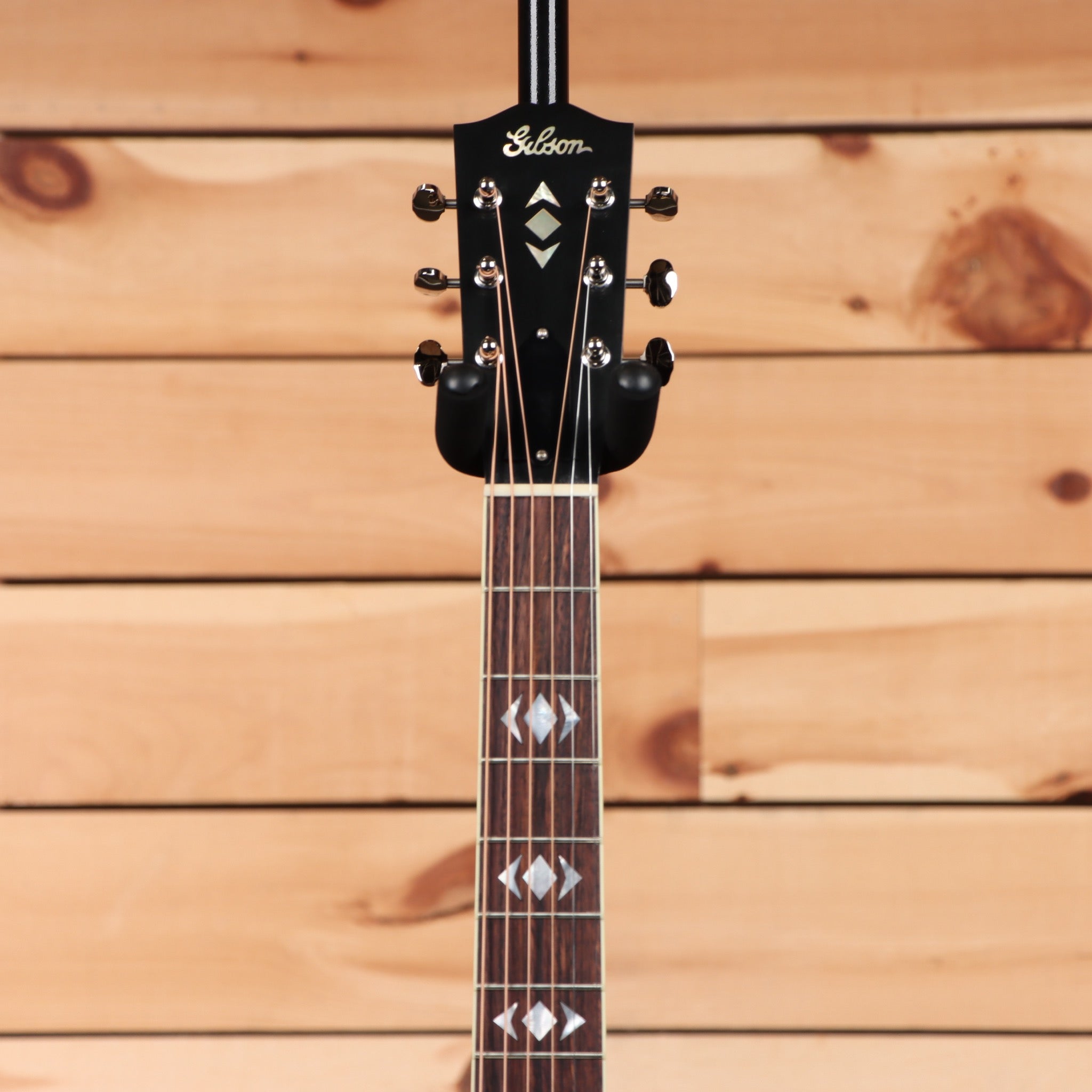 Gibson 1936 Advanced Jumbo acoustic guitar Vintage Sunburst with diamond inlays