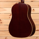 Gibson J-55 Reissue dreadnought acoustic guitar faded vintage sunburst with cream binding