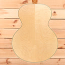 Gibson J-185 acoustic guitar antique natural finish with rounded cutaway body