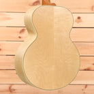 Gibson J-185 acoustic guitar antique natural finish with bound body and maple neck