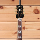 Gibson J185 jumbo acoustic guitar antique natural with gold tuners and rosewood fretboard