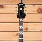 Gibson J-185 vintage sunburst acoustic guitar jumbo body with rosewood fretboard and inlays