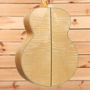 Gibson SJ200 jumbo acoustic guitar antique natural with figured wood back