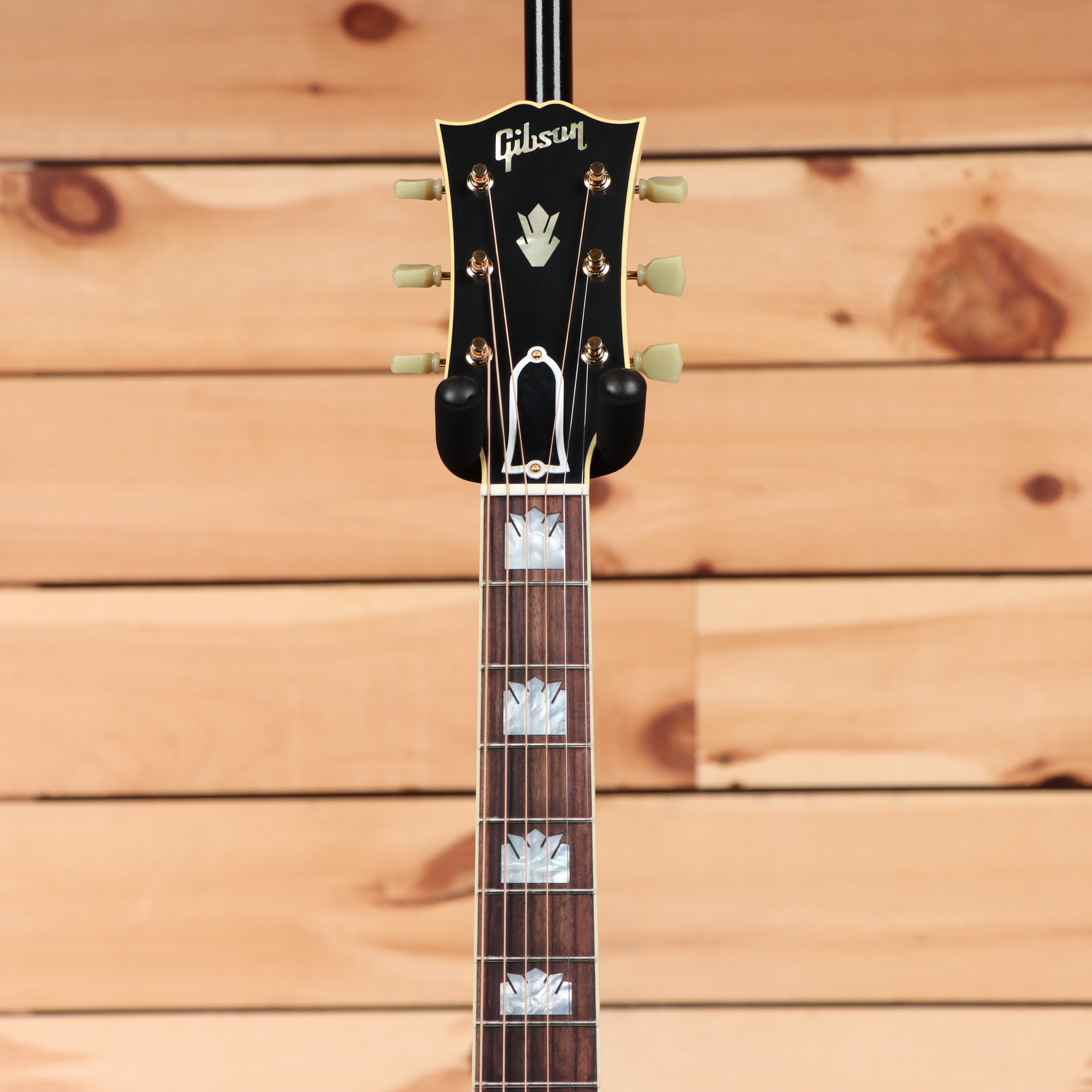 Gibson 1957 SJ200 Jumbo acoustic guitar Antique Natural with abalone block inlays