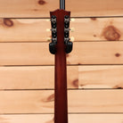 Gibson 1942 Banner LG2 vintage sunburst acoustic guitar with black tuning machines