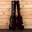 Gibson Hummingbird Custom acoustic guitar antique natural with gold hardware and burgundy velvet-lined case
