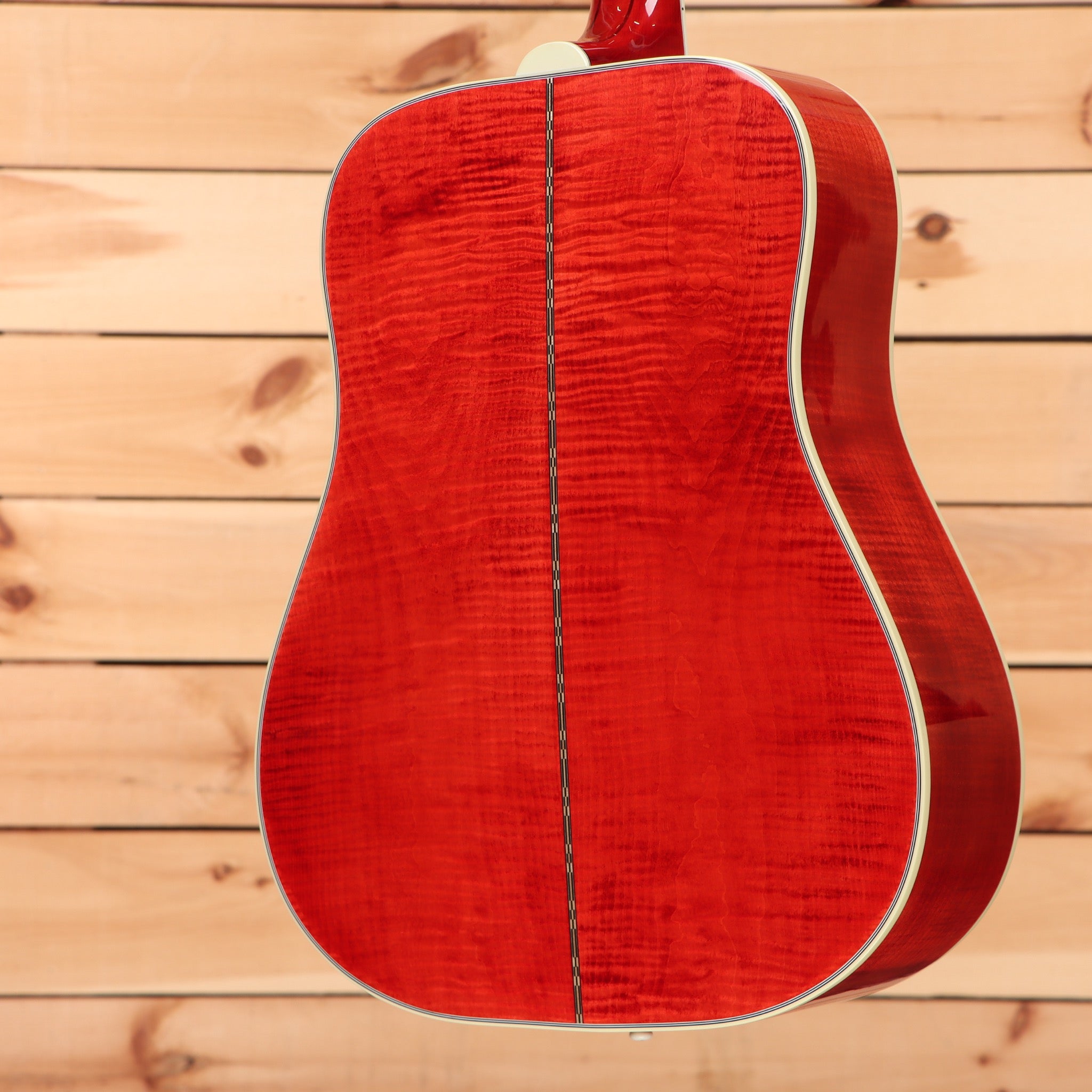 Gibson Dove in Flight dreadnought acoustic guitar antique natural with flame maple top
