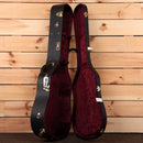 Gibson Doves in Flight acoustic guitar antique natural with burgundy velvet-lined hardshell case