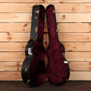 Gibson SJ200 Western Classic acoustic guitar Vintage Sunburst with burgundy velvet-lined case