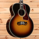 Gibson SJ200 Western Classic acoustic guitar Vintage Sunburst with burgundy pickguard
