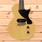 Gibson 1957 Les Paul Junior Reissue TV Yellow electric guitar with P90 pickup and single-cutaway body
