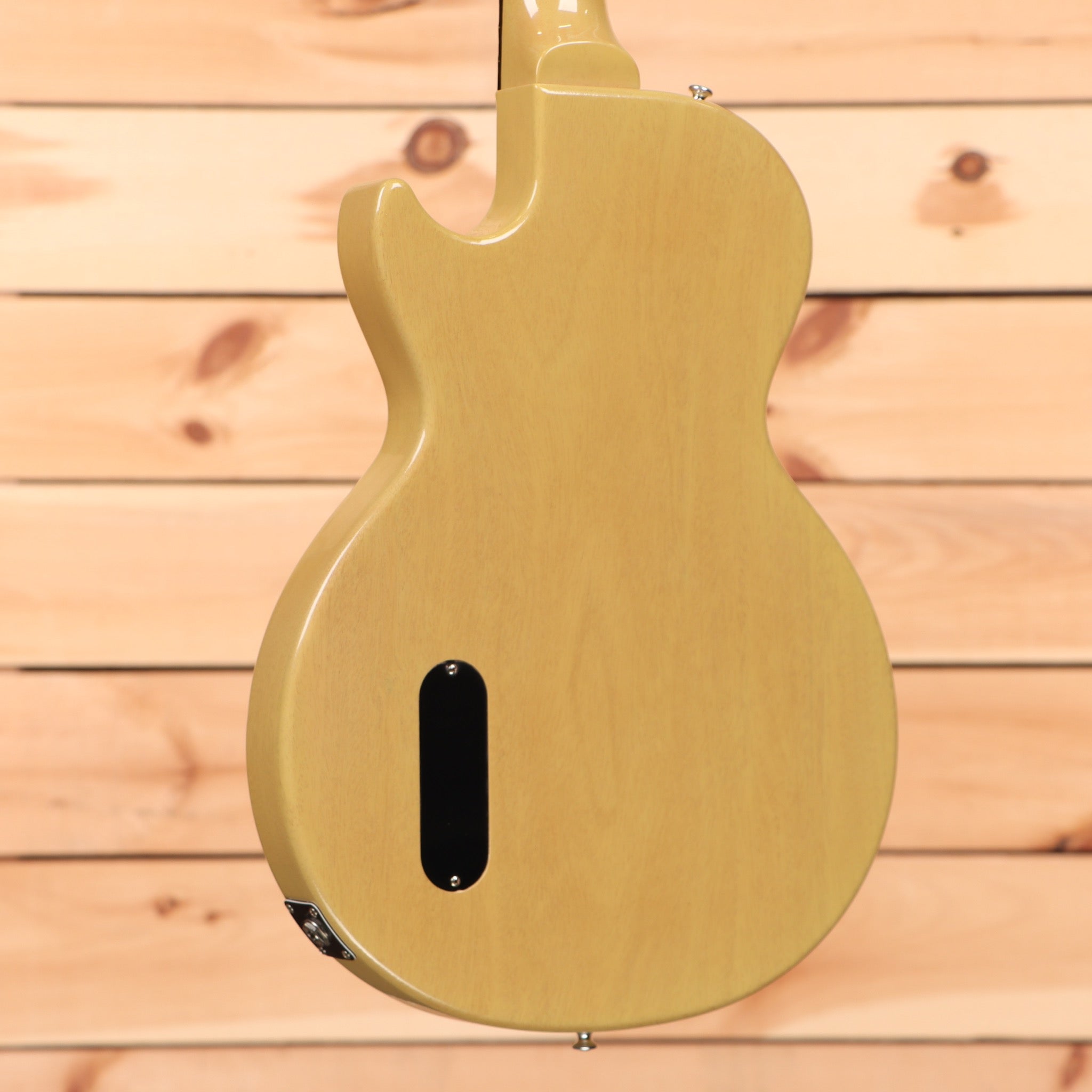 Gibson 1957 Les Paul Junior Reissue TV Yellow electric guitar with P90 pickup and single cutaway