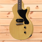 Gibson 1957 Les Paul Junior Reissue TV Yellow electric guitar with P90 pickup and single-cutaway body