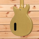 Gibson 1958 Les Paul Junior Double Cut Reissue electric guitar TV Yellow with P90 pickup and single cutaway design