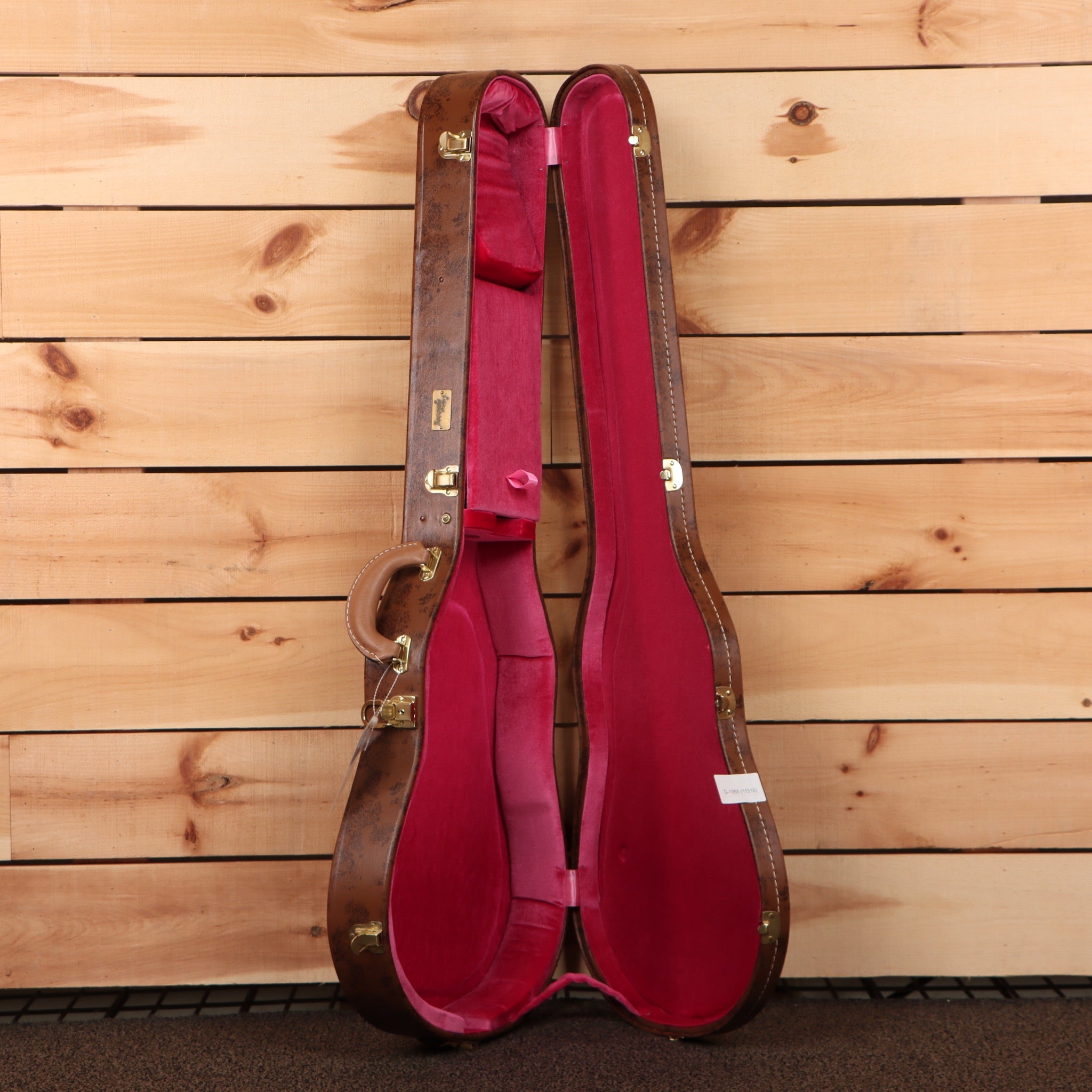 Gibson 1958 Les Paul Standard Reissue VOS electric guitar Bourbon Burst with burgundy case