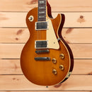 Gibson 1958 Les Paul Standard Reissue VOS electric guitar Lemon Burst with dual humbuckers and gold hardware