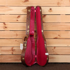 Gibson 1958 Les Paul Standard Reissue VOS electric guitar Lemon Burst with red velvet-lined hard case