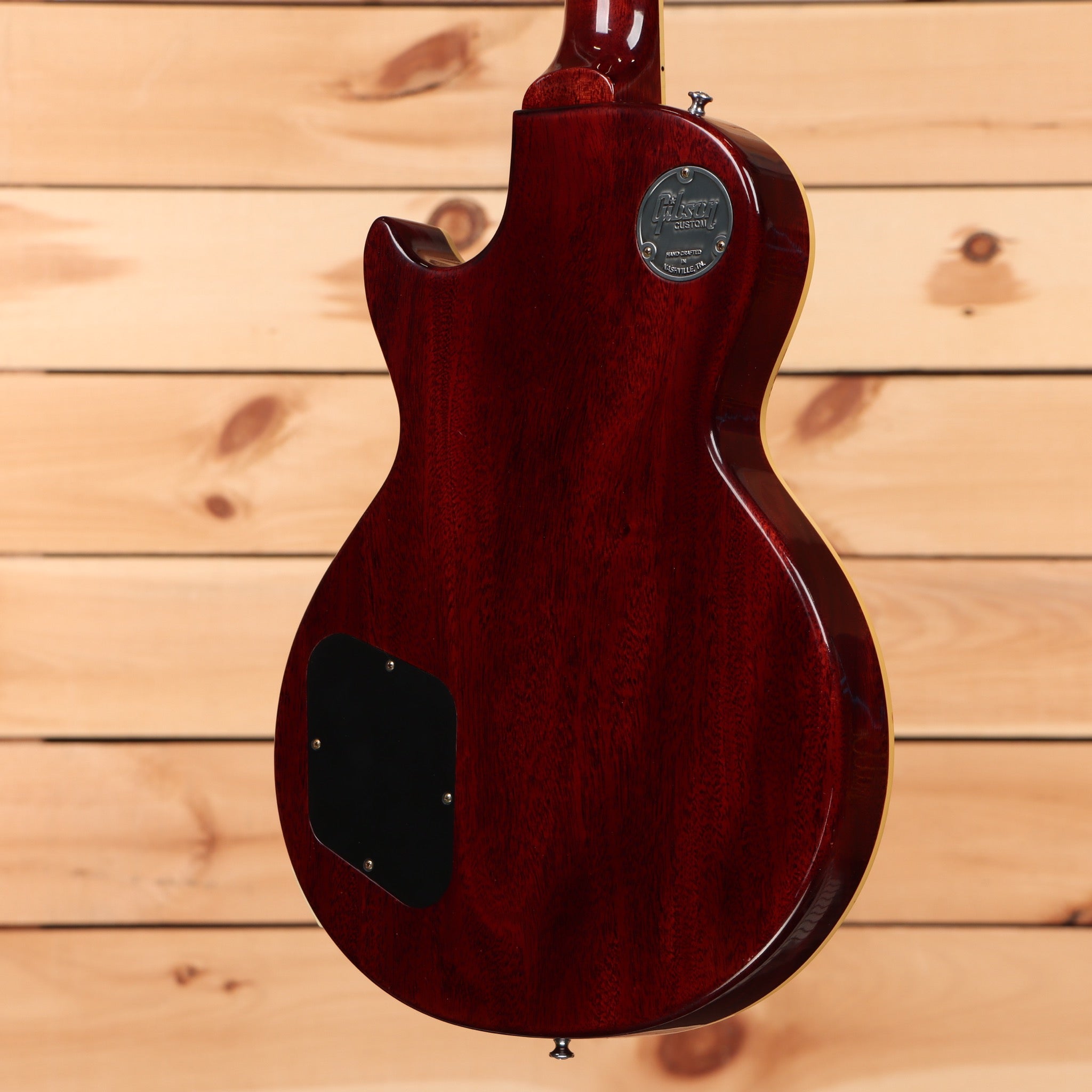 Gibson 1958 Les Paul Standard Reissue VOS electric guitar Washed Cherry Sunburst with dual humbuckers